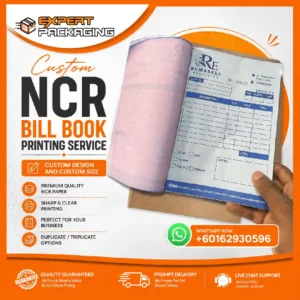NCR Bill Book Printing Malaysia | Invoice Book | Receipt Book