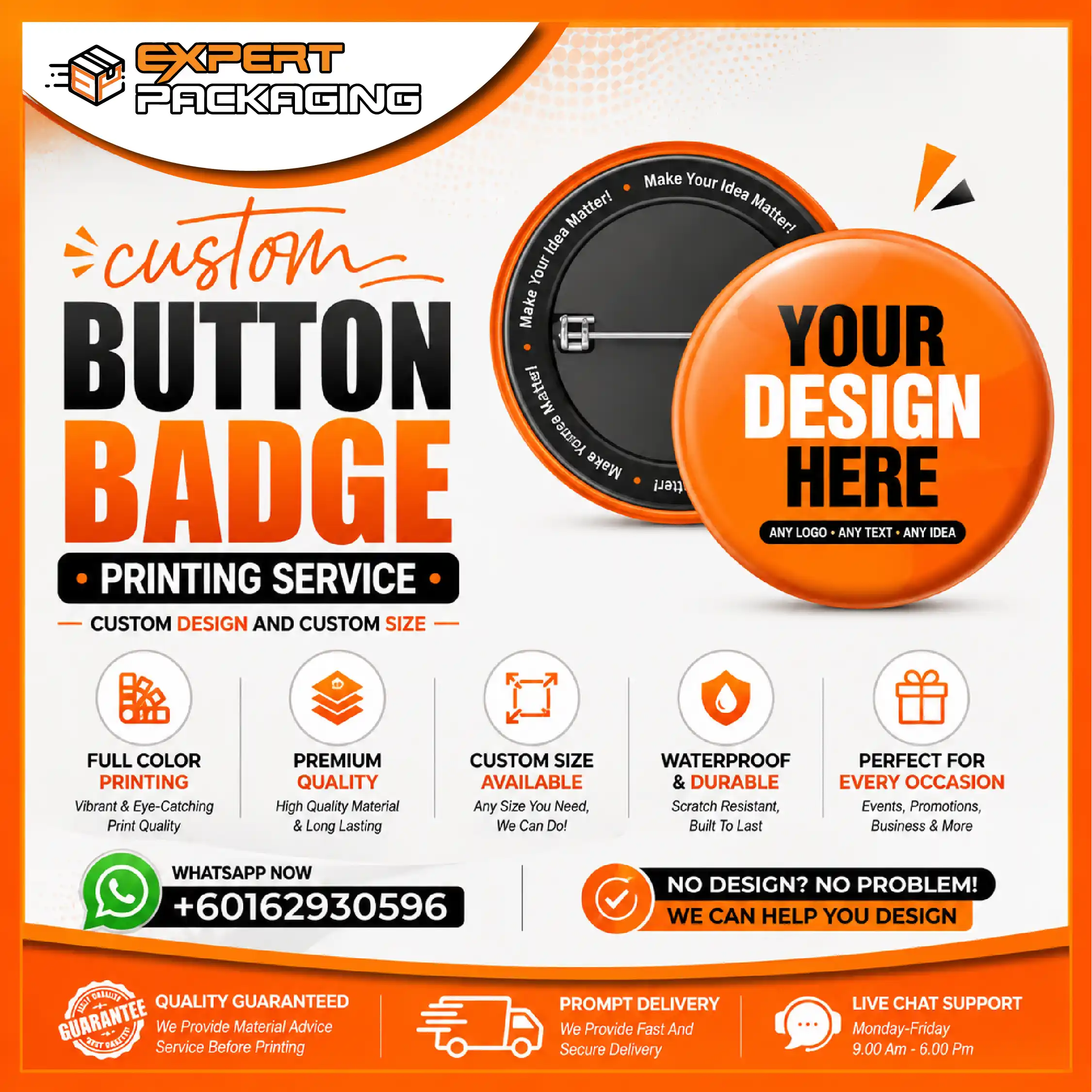 BUTTON BADGE