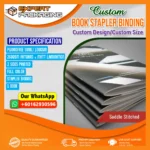 Saddle Stitch Binding Book